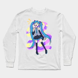 Miku!! Long Sleeve T-Shirt